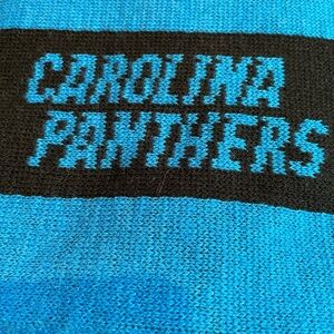 Carolina Panthers Blue and Black Scarf